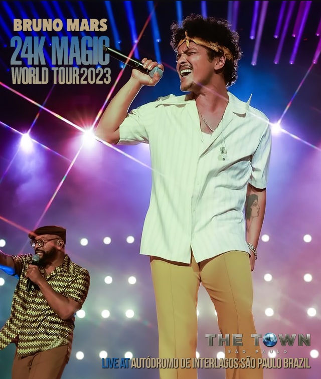 コレクターズBlu-ray  Bruno Mars - Live at The Town 2023