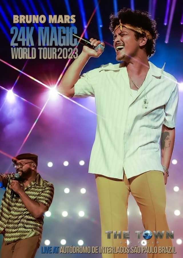 コレクターズDVD  Bruno Mars - Live at The Town 2023