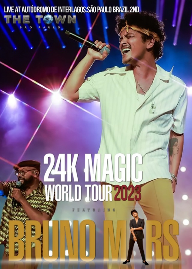 コレクターズDVD Bruno Mars at The Town 2023 Final