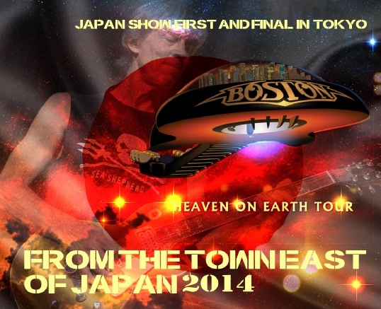 コレクターズCD ボストン　2014年日本公演　Heaven On Earth Japan Tour 2014