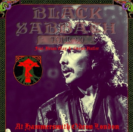 コレクターズCD ブラックサバス1990年ヨーッロッパツアー　Tyr Tour 1990