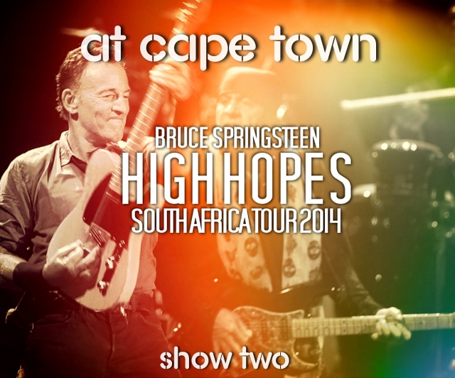 コレクターズCD ブルース・スプリングスティーン　2014年High Hopes Tour 南アフリカ