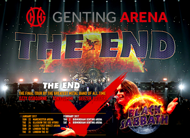 コレクターズCD ブッラク サバス　2017年 The End Tour