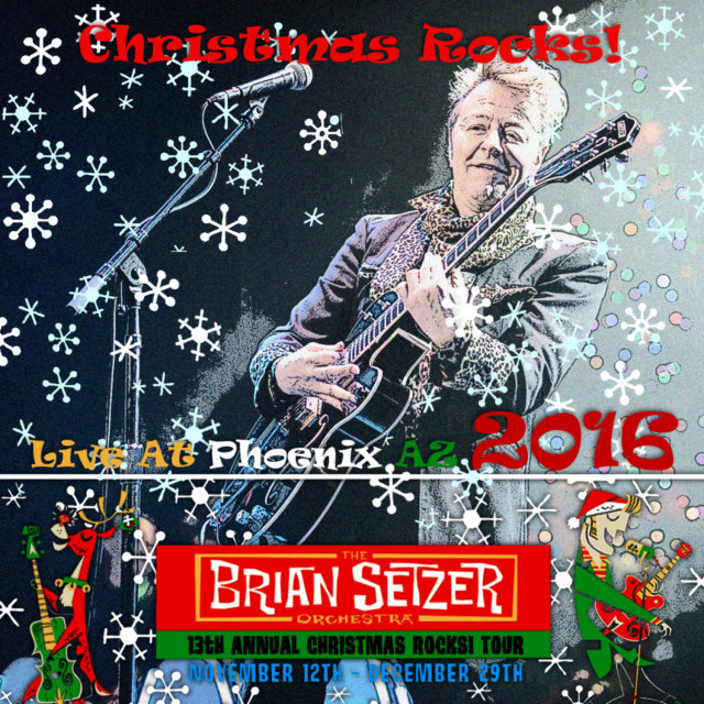 コレクターズCD ブライアン・セッツァー・オーケストラ 2016年アメリカ　（Christmas Rocks! 2016 ）