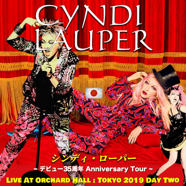 コレクターズCD　Cyndi Lauper  - 35th anniversary Japan Tour 2019