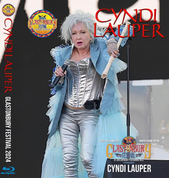 コレクターズBlu-ray  Cyndi Lauper - Glastonbury Festival 2024