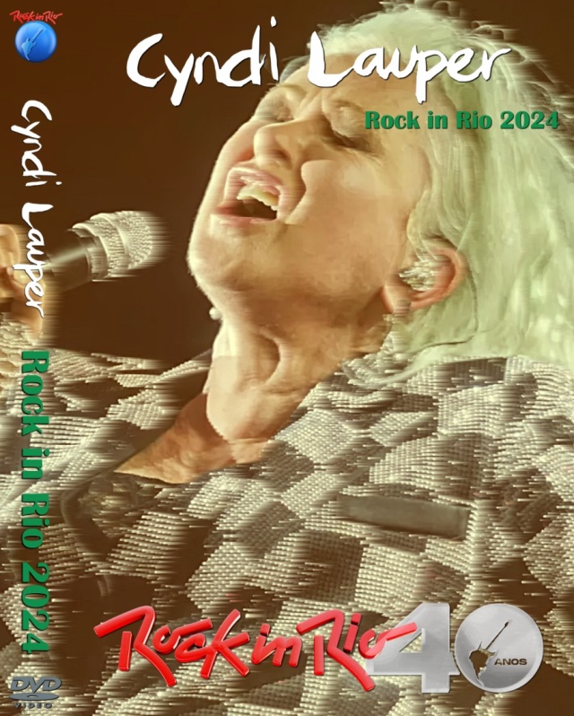 コレクターズBlu-ray Cyndi Lauper - Rock in Rio 2024