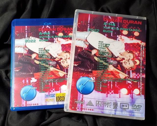 コレクターズDVD Blu-ray デュラン・デュラン2022年6月25日ロックイン