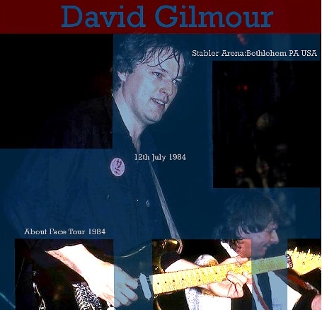 コレクターズCD デビットギルモア1984年アメリカツアー