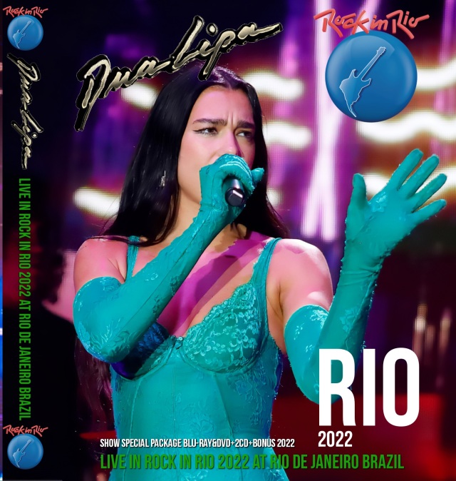 コレクターズBlu-ray  Dua Lipa - Future Nostalgia Tour Live at Rock In Rio 2022
