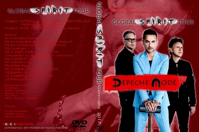 コレクターズDVD デペッシュ・モード(Depeche Mode)2017年ヨーロッパツアー