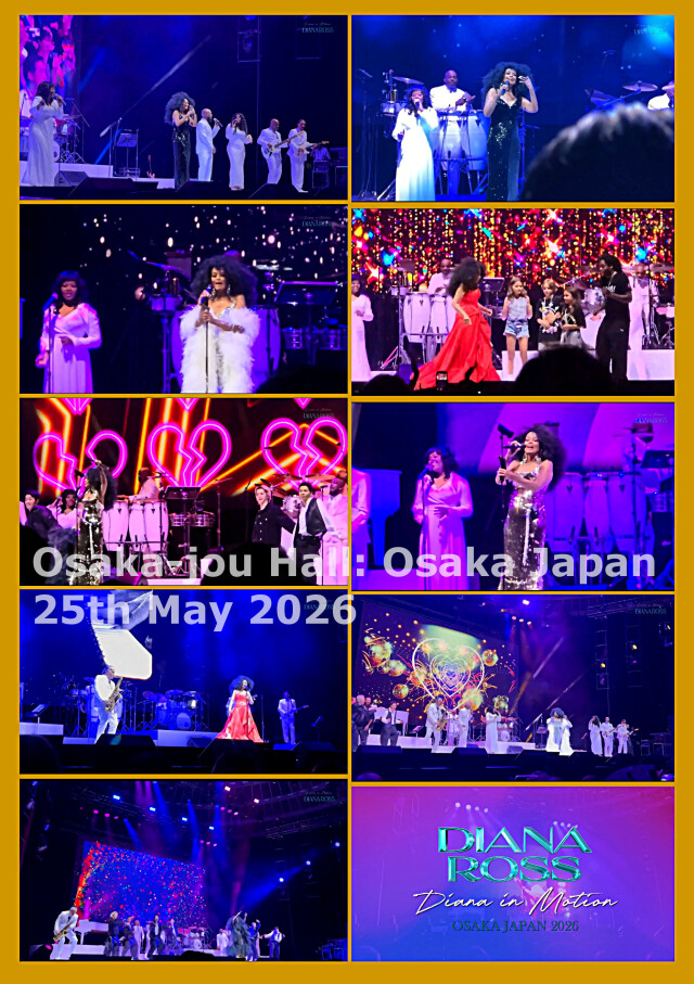 コレクターズCD DVD Blu-ray ダイアナロス 2026年日本公演最終日5月25