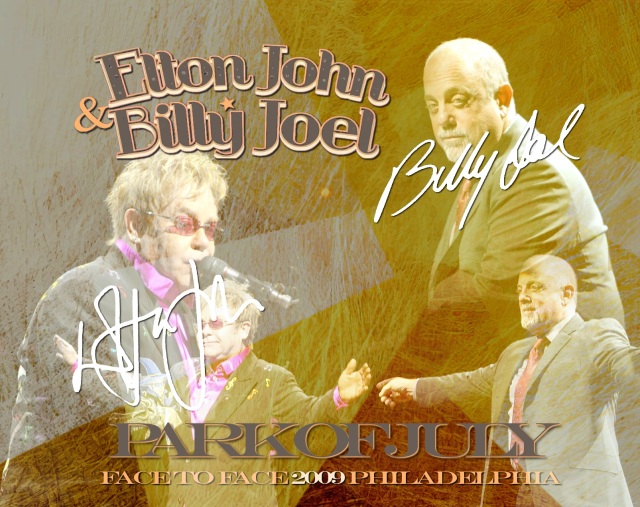 コレクターズCD　Elton John & Billy Joel/Face to Face Tour 2009