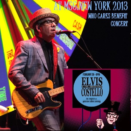 コレクターズCD エルヴィス・コステロ（Elvis Costello) 2013年ニューヨーク