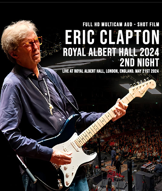 コレクターズBlu-ray ERIC CLAPTON 「ROYAL ALBERT HALL 2024 2ND NIGHT」