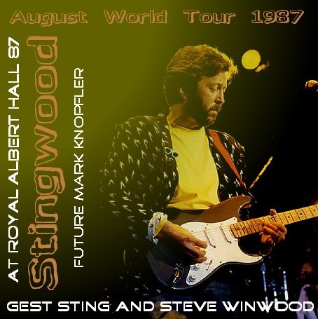 コレクターズCD Eric Clapton（エリッククラプトン  w/Mark Knopfler 87年　UK公演）87.01.08