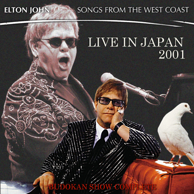 tap13 タテオシアン ロケットマン シルバー×ブルー エルトン・ジョンコラボ コレクターズCD エルトンジョン2001年日本公演11月13日東京 完全
