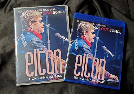 コレクターズDVD Blu-ray  Elton John - All the Hits  Japan Tour 2015