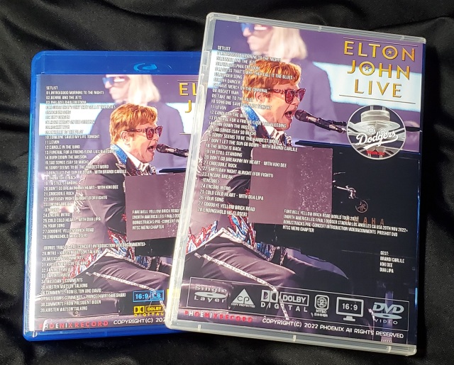 コレクターズBlu-ray  Elton John - Farewell Yellow Brick Road World Tour 2022