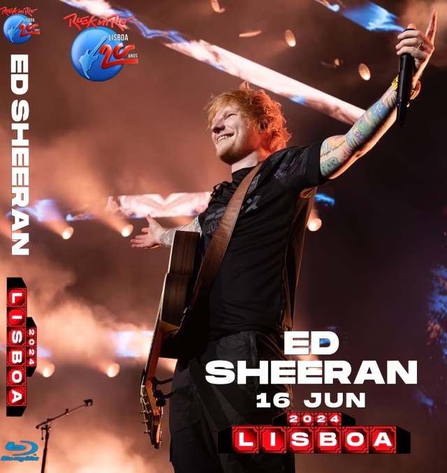 コレクターズBlu-ray Ed Sheeran rock in rio lisboa 2024