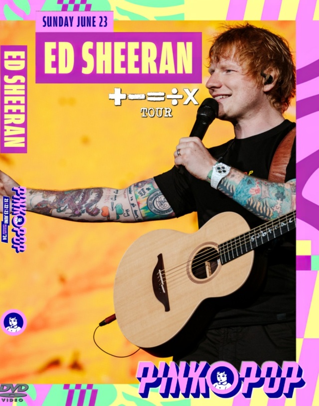 コレクターズDVD  Ed Sheeran Pinkpop 2024