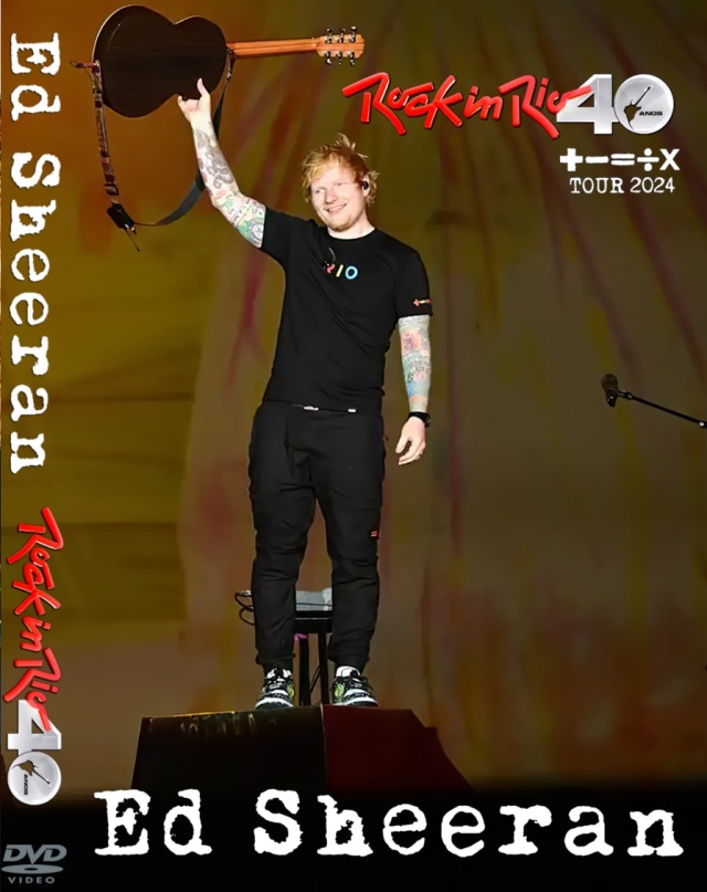 コレクターズDVD Ed Sheeran - Rock in Rio 2024