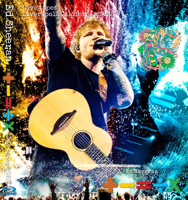 コレクターズBlu-ray  Ed Sheeran - Live tapes Liverpool&California 2025