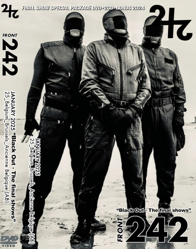 コレクターズDVD Front 242 - Blackout: The Final Shows 2025