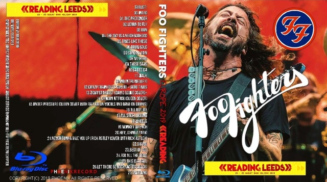 コレクターズBlu-ray　Foo Fighters - European Tour 2019