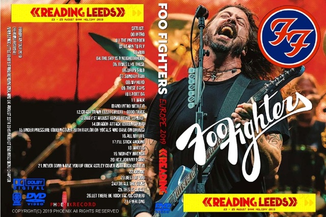 コレクターズDVD　Foo Fighters - European Tour 2019