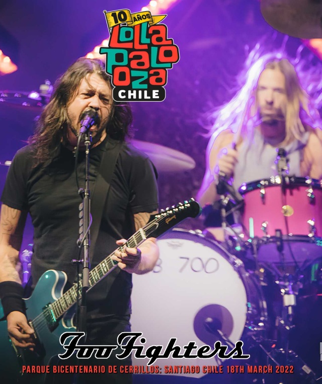 コレクターズBlu-ray  Foo Fighters - Lollapalooza Chile 2022