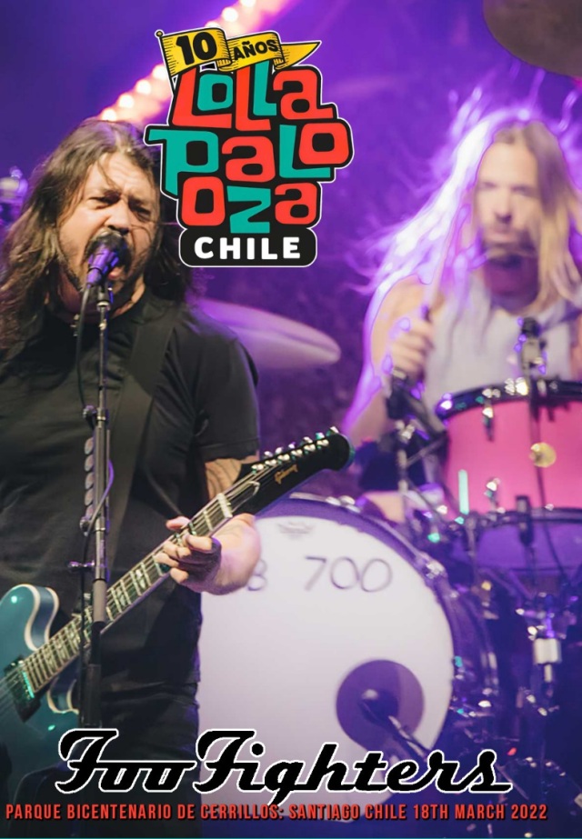 コレクターズDVD  Foo Fighters - Lollapalooza Chile 2022