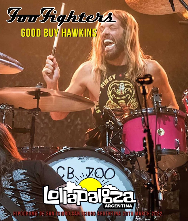 コレクターズBlu-ray  Foo Fighters - Lollapalooza Argentina 2022