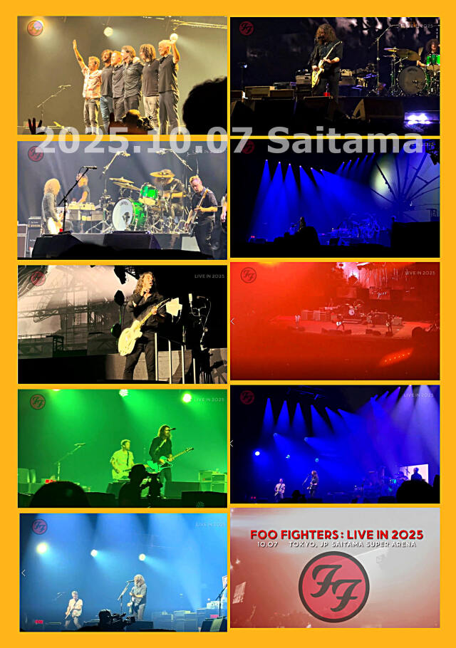 コレクターズBlu-ray  Foo Fighters - Japan Tour2025
