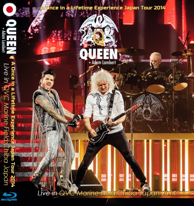 コレクターズBlu-ray  Queen + Adam Lambert - A Once in a Lifetime Experience Japan Tour 2014