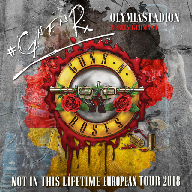 コレクターズCD　Guns 'n Roses - Not in this Lifetime European Tour 2018