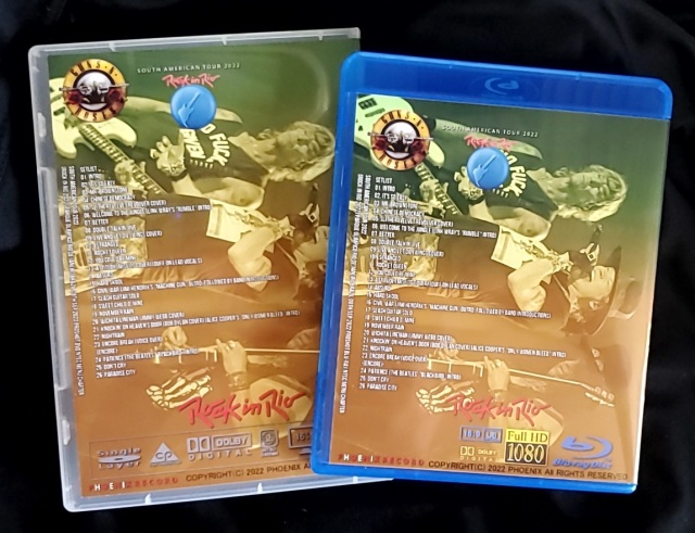 コレクターズBlu-ray Guns N’ Roses - Rock in Rio