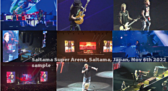 コレクターズBlu-ray GUNS N' ROSES 2022年日本公演
