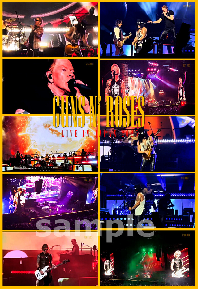 コレクターズBlu-ray  Guns N’ Roses 2025年日本公演　