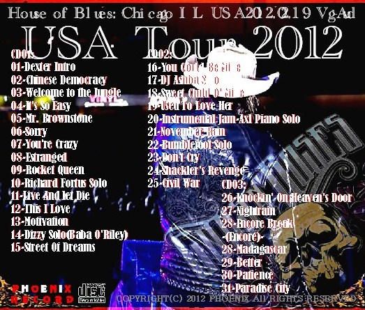 GUNS N’ ROSES ガンズアンドローゼズ　ブートレグ　19枚　アクセル Guns N' Roses - FROM NIGHTBREAK TILL DAWN