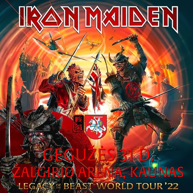 コレクターズCD　Iron Maiden - Legacy of the Beast World Tour 2022