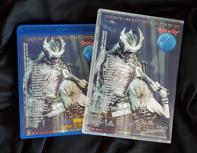 コレクターズBlu-ray  Iron Maiden - Rock in Rio 2022