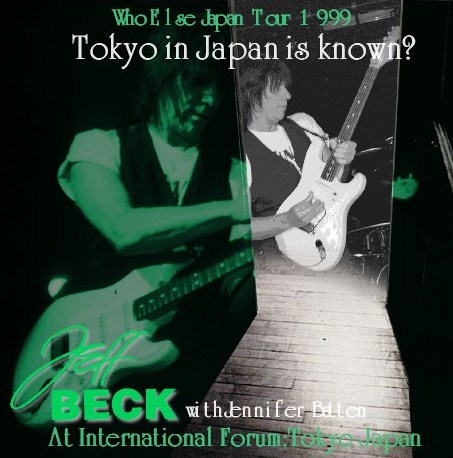 コレクターズCD Jeff Beck(ジェフベック1999年日本公演6月2日東京
