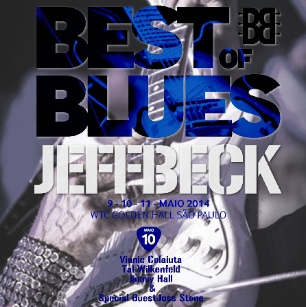コレクターズCD ジェフベック　2014年5月10日ブラジル　サンパウロ　（Best of Blues Festival 2014)