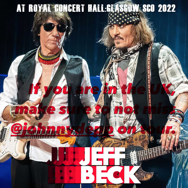 コレクターズCD　Jeff Beck - European Tour 2022