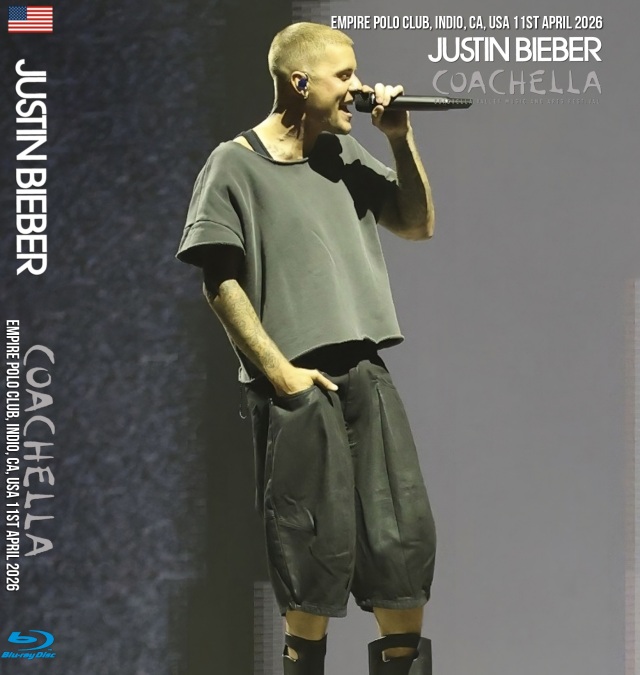 コレクターズBlu-ray Justin Bieber at Coachella Festival 2026