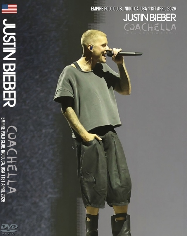 コレクターズDVD Justin Bieber at Coachella Festival 2026