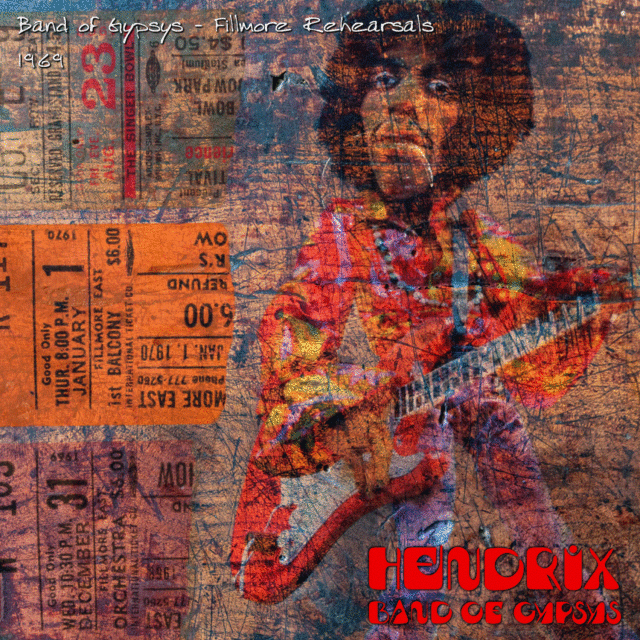 コレクターズCD　Band of Gypsys - Fillmore Rehearsals 1969