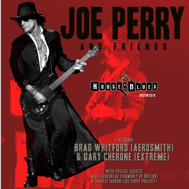 コレクターズCD　Joe Perry & Friends in Boston 2018