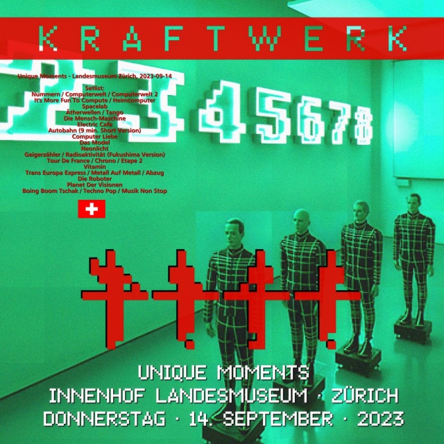 コレクターズCD　Kraftwerk - European Tour 2023